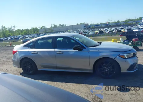 2022 Honda Civic Sport из США, поврежденный, VIN 2HGFE2F55NH603461